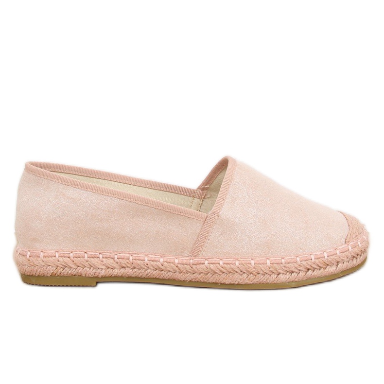 Espadrilles, daim rose AF40 Pink II Quality