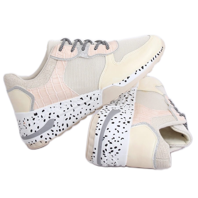 Chaussures de sport beiges YL-22 Beige