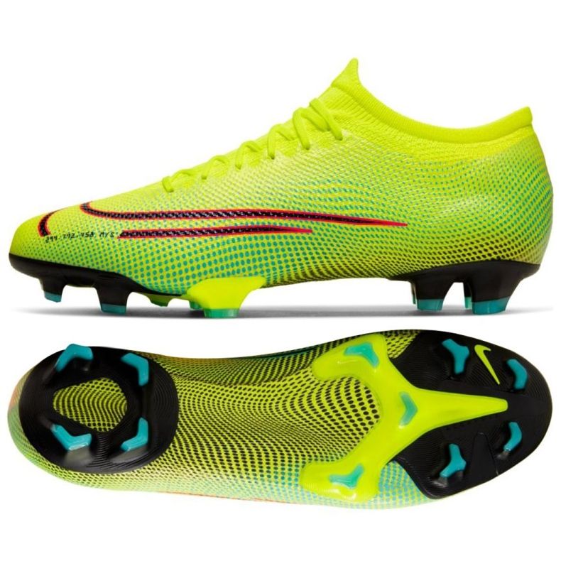 Chaussures de football Nike Mercurial Vapor 13 Pro Mds Fg M CJ1296-703 jaune jaune