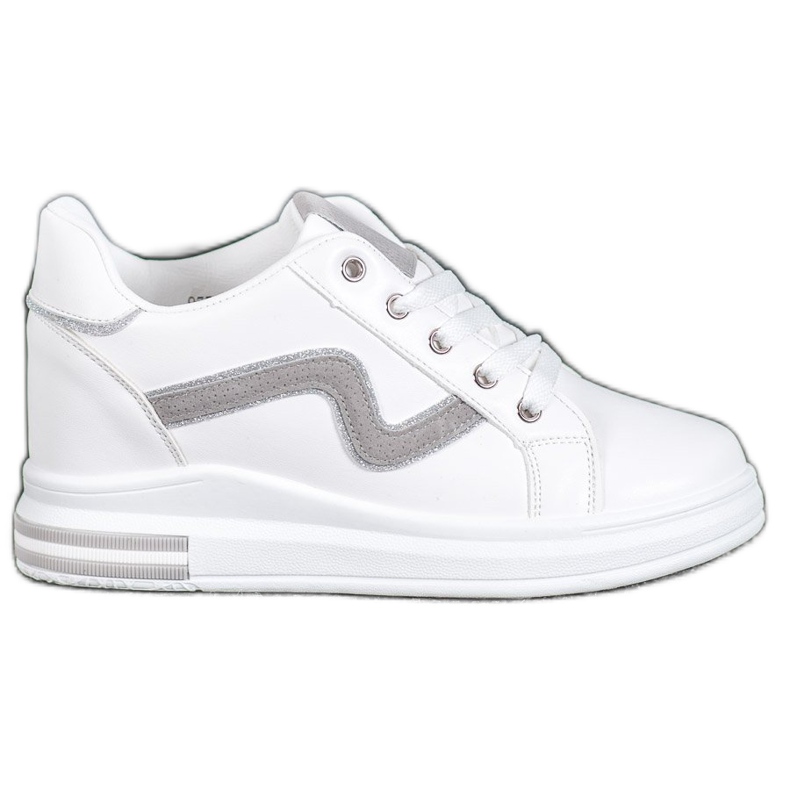 SHELOVET Chaussures de sport avec un coin caché blanche SHELOVET Chaussures de sport avec un coin caché blanche