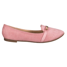SHELOVET Ballerine Rose Avec Ornement SHELOVET Ballerine Rose Avec Ornement