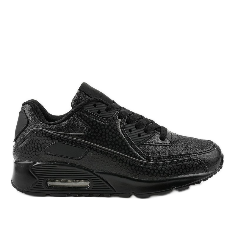 Baskets chaussures de sport noires FXZ81-4 le noir Baskets chaussures de sport noires FXZ81-4 le noir