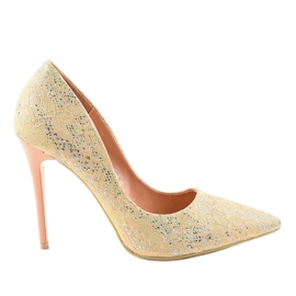 Escarpins classiques roses GH-2510 multicolore