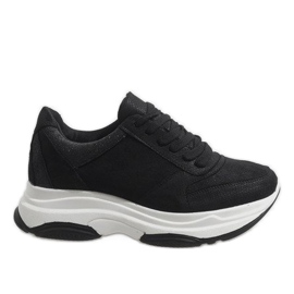 Chaussures de sport noires 99-15