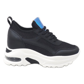 Baskets de sport noires avec le système AB5722 le noir