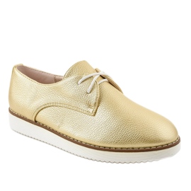 Chaussures de jazz classiques dorées XC6819-4 d'or