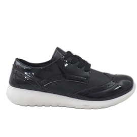 Chaussures de sport pour femmes noires YD-7