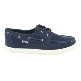 Mocassins pour hommes Lee Cooper GC008Q-01 bleu marin Mocassins pour hommes Lee Cooper GC008Q-01 bleu marin