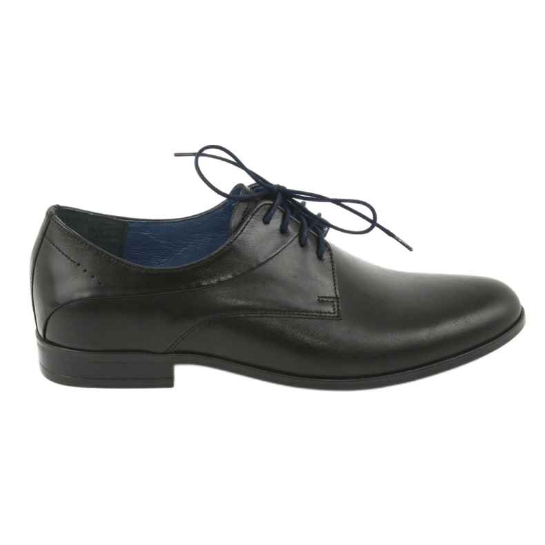 Nikopol Chaussures en cuir noir 1736 le noir