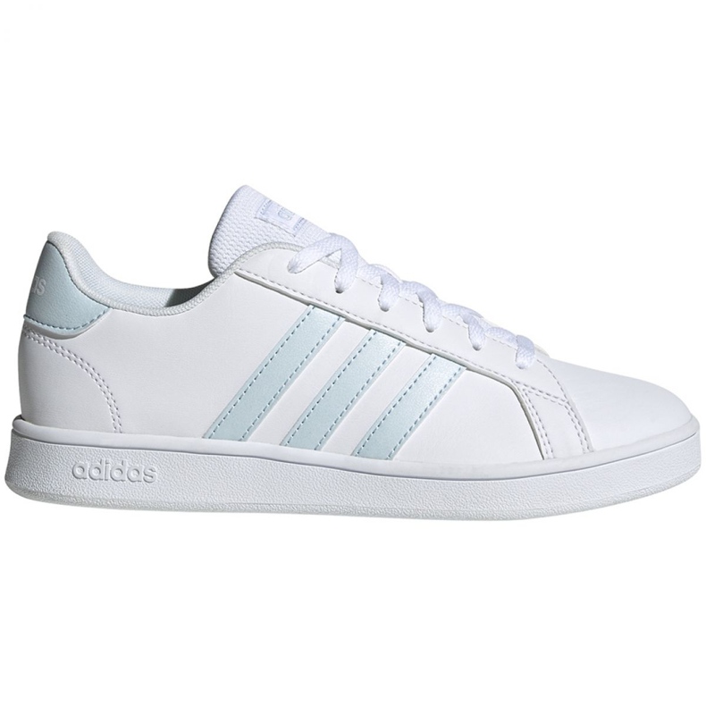 Chaussures adidas Grand Court K Jr EG1994 blanche bleu