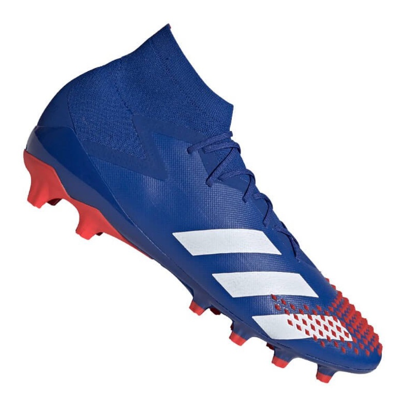 Chaussures de foot Adidas Predator 20.1 Ag M FV3158 multicolore bleu Chaussures de foot Adidas Predator 20.1 Ag M FV3158 multicolore bleu