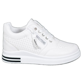 Weide Baskets blanches Evolutions