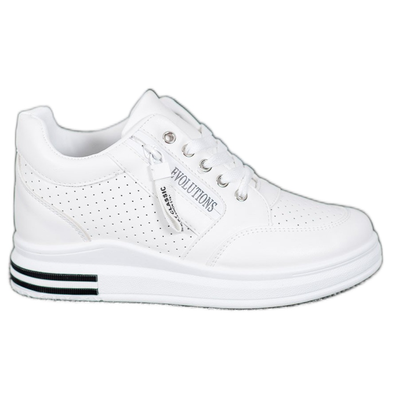Weide Baskets blanches Evolutions