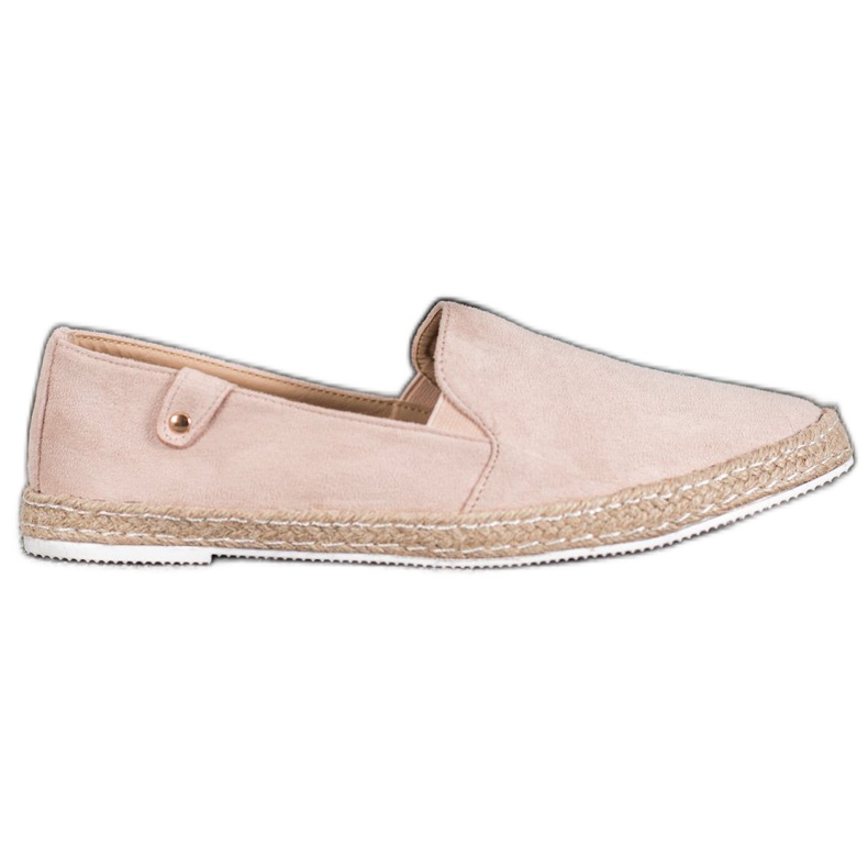 SHELOVET Espadrilles Poudre Classiques rose SHELOVET Espadrilles Poudre Classiques rose