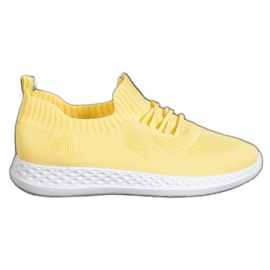 SHELOVET Chaussures de sport légères jaune SHELOVET Chaussures de sport légères jaune