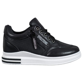 Weide Baskets noires Evolutions