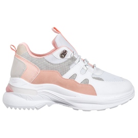Weide Baskets d'amour à la mode blanche rose multicolore