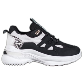 Weide Baskets d'amour à la mode le noir