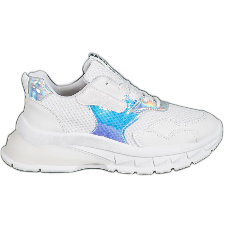 SHELOVET Baskets avec maille blanche SHELOVET Baskets avec maille blanche