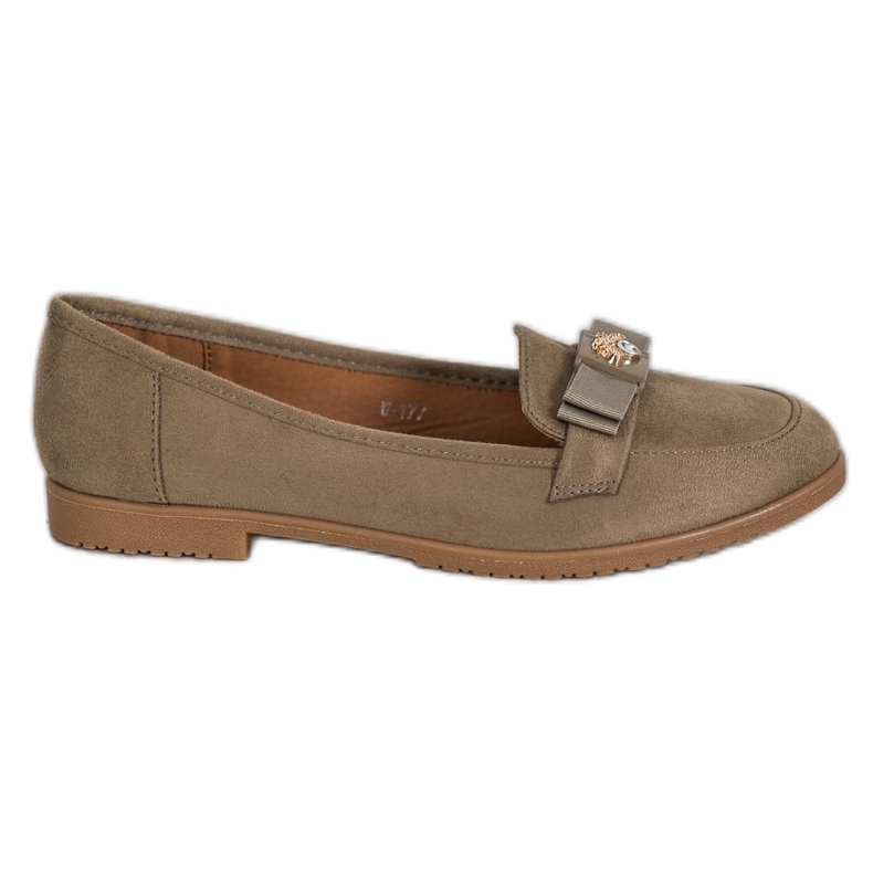 Miss Laura Seigneurs avec nœud décoratif kaki vert Miss Laura Seigneurs avec nœud décoratif kaki vert