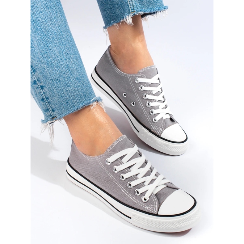 J. Star Baskets grises classiques