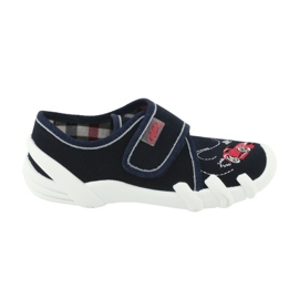 Chaussures enfant Befado 273X051 rouge bleu marine