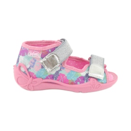 Chaussures pour enfants Befado 242P096 rose gris multicolore