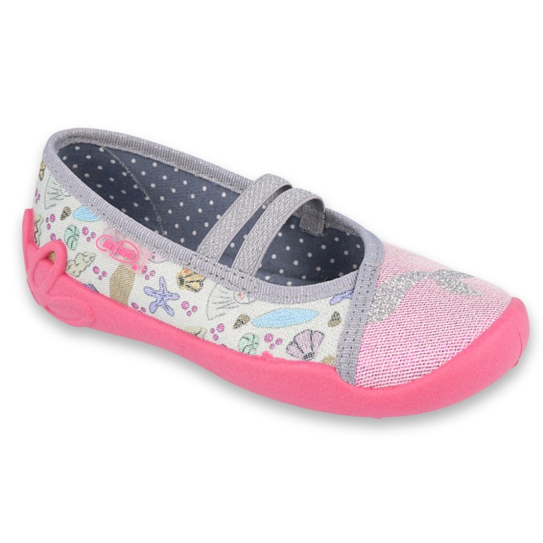 Chaussures enfant Befado 116X265 rose gris multicolore