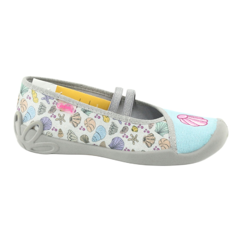 Chaussures pour enfants Befado 116Y271 bleu gris multicolore