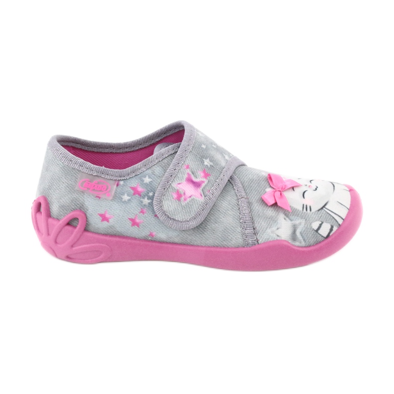 Chaussures enfant Befado 122X002 rose gris