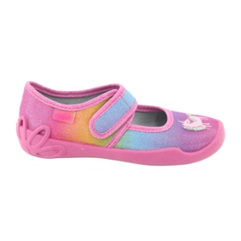 Chaussures enfant Befado 123X048 rose multicolore