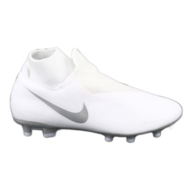 Chaussure de football Nike Phantom Vsn Academy Df FG / MG M AO3258-100 blanc