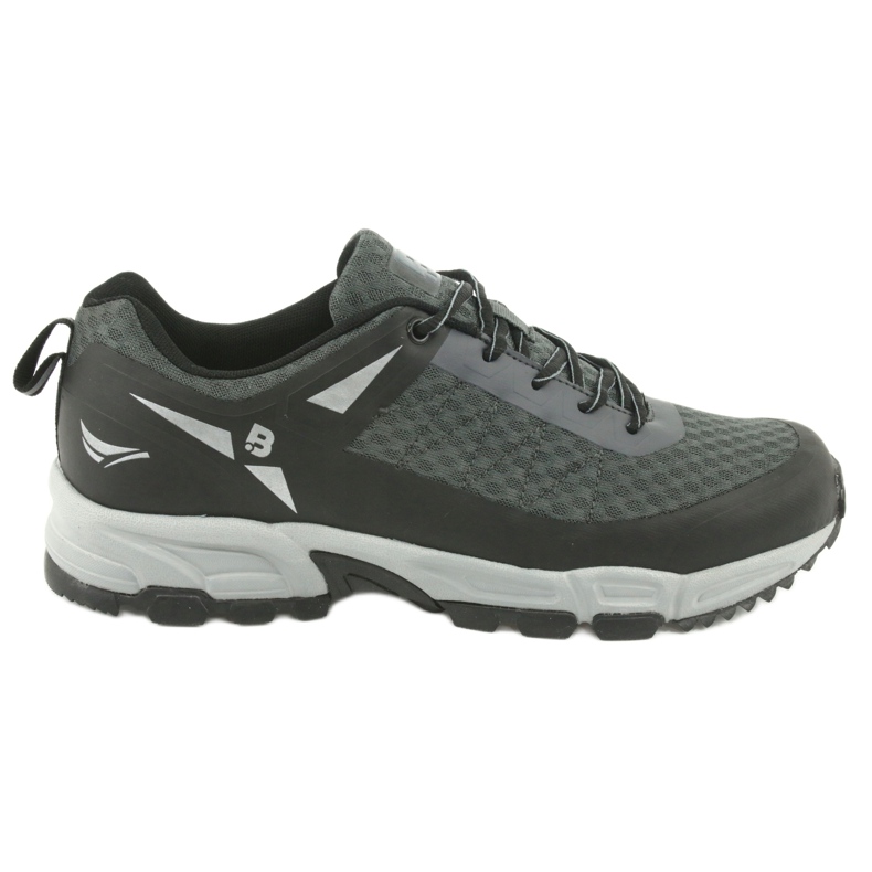 Chaussures de sport trekking McBraun 20MN37-1760 le noir gris