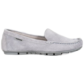 Cuir Classique VINCEZA Moxins gris