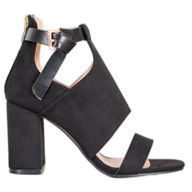 Sandales à la mode VINCEZA le noir