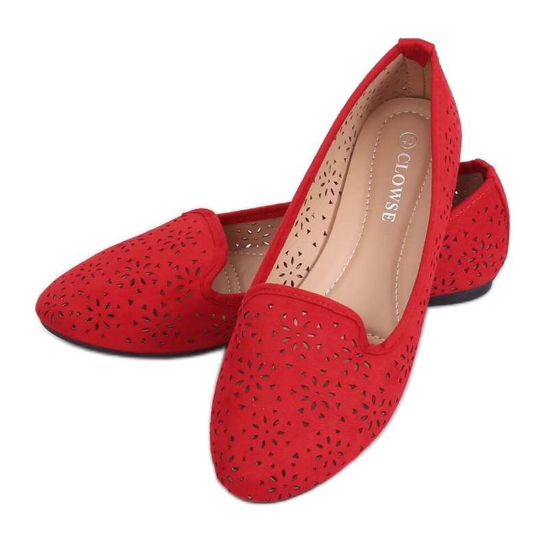 Seigneurs ajourés rouges 9F126 Rouge Seigneurs ajourés rouges 9F126 Rouge