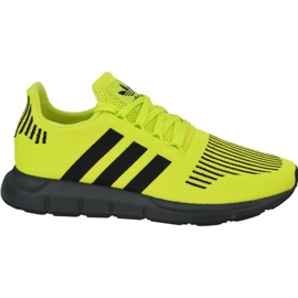 Chaussures Adidas Swift Run EE6797 noir vert
