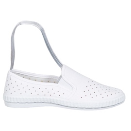 McKey Slipons décontractés blancs