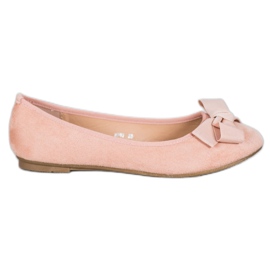Clowse Ballerines élégantes avec un nœud rose