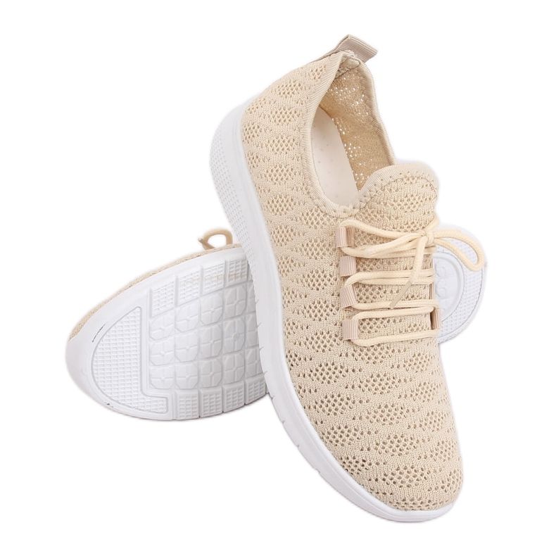 Beige BB76 Chaussures de sport beiges Beige BB76 Chaussures de sport beiges