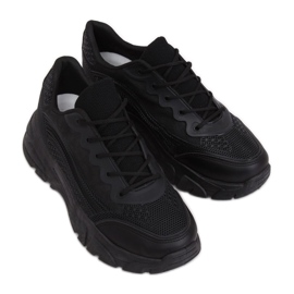 Chaussures de sport noires DML902 All Black