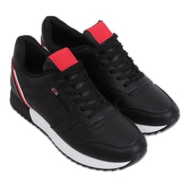 Chaussures de sport noires pour femmes BK938 Noir le noir