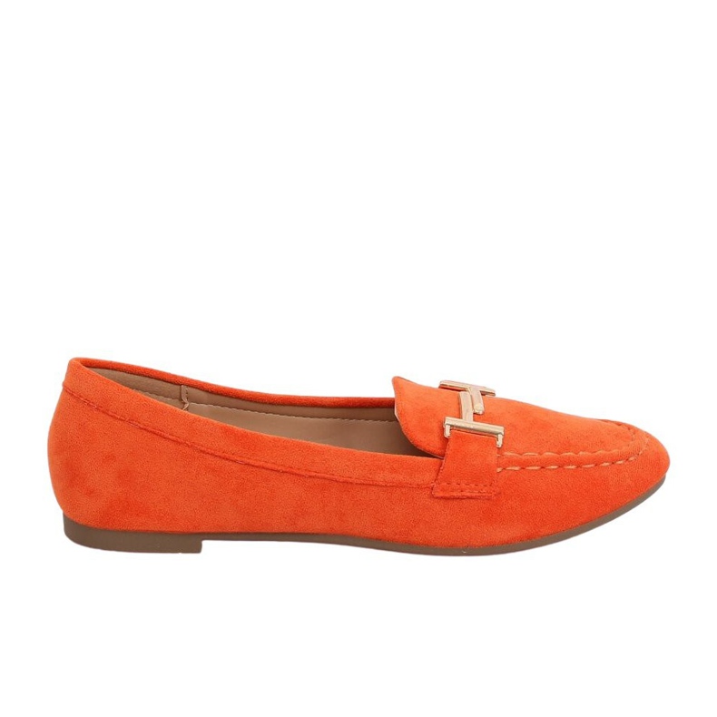 Mocassins femme orange 99-13A Orange Mocassins femme orange 99-13A Orange
