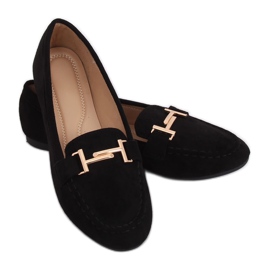 Mocassins femme noirs 99-13A Noir le noir