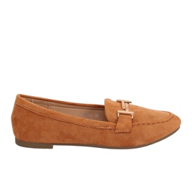 Mocassins femme camel 99-13A Camel brun