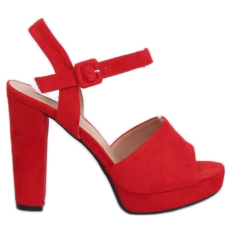 Sandales à talons rouges 9R16 Rouge