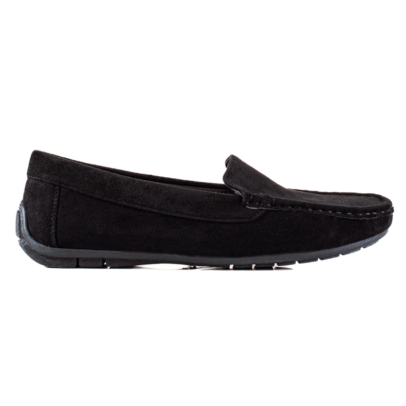 Evento Mocassins confortables en daim le noir