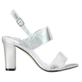 Goodin Sandales élégantes argent Goodin Sandales élégantes argent