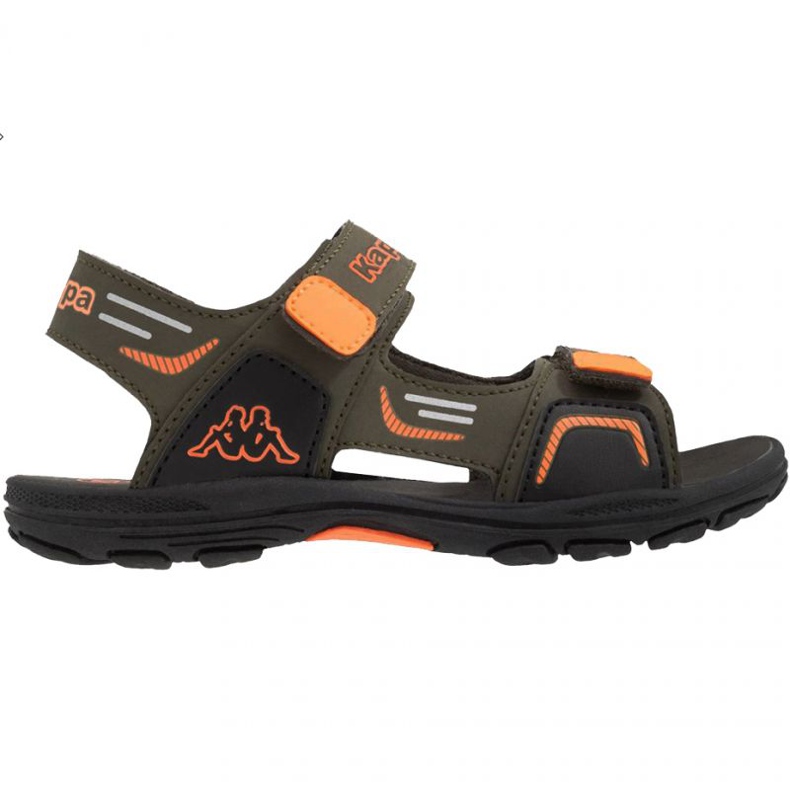 Chaussures Kappa Pure T Jr 260594T 3144 orange vert