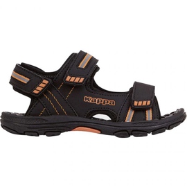 Chaussures Kappa Symi T Jr 260685T 1144 noir orange